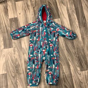 Patagonia Baby Reversible Puff-Ball Bunting
